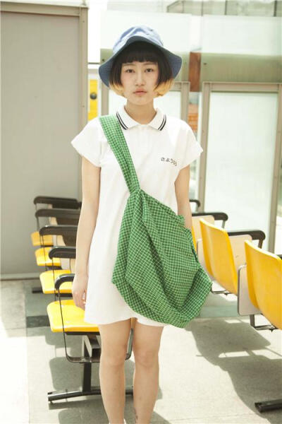 叮！！！原创さようなら莎哟娜拉中学时代 女式制服polo连衣裙