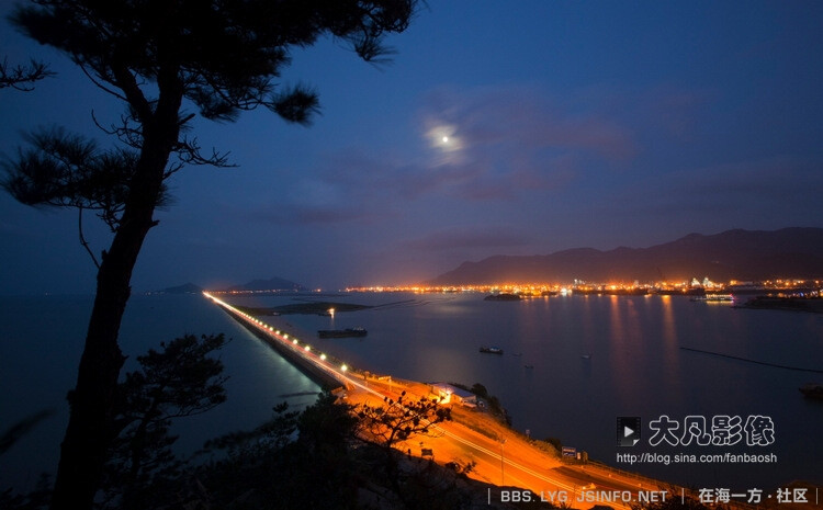 在海一方明月夜