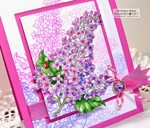 Lilac Time Stamp Set