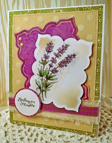 Lavender Stamp Set