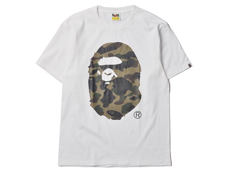 现货 日本 BAPE CAMO TEE 绿迷彩大猿人 男款短袖