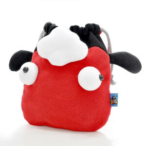 PLUMO收纳袋化妆杂物袋布艺抽绳束口袋萌可爱卡通手拎波奇咩咩 羊