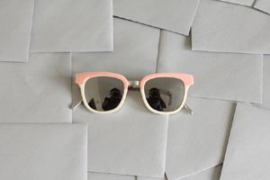 STB2015 趣味撞色拼色炫彩反光镜面哑光银金属架墨镜太阳眼镜