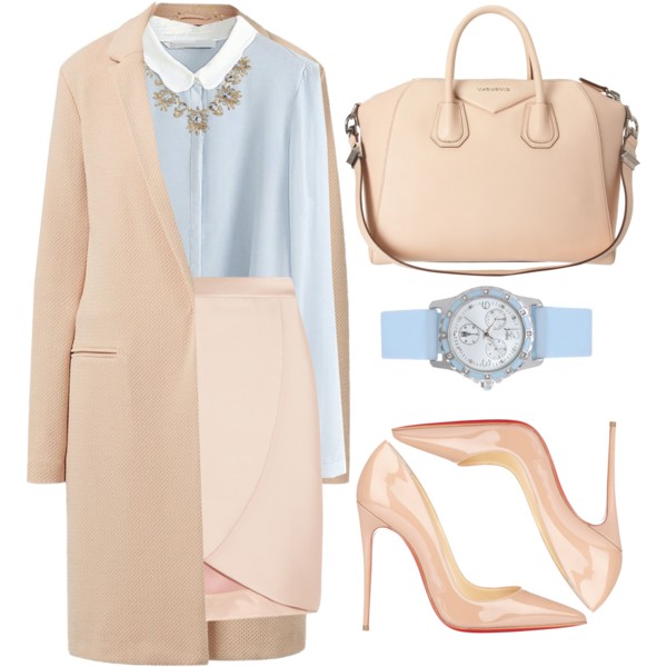 A fashion look from April 2015 featuring chiffon shirt, duster coat and STELLA McCARTNEY. Browse and shop related looks.