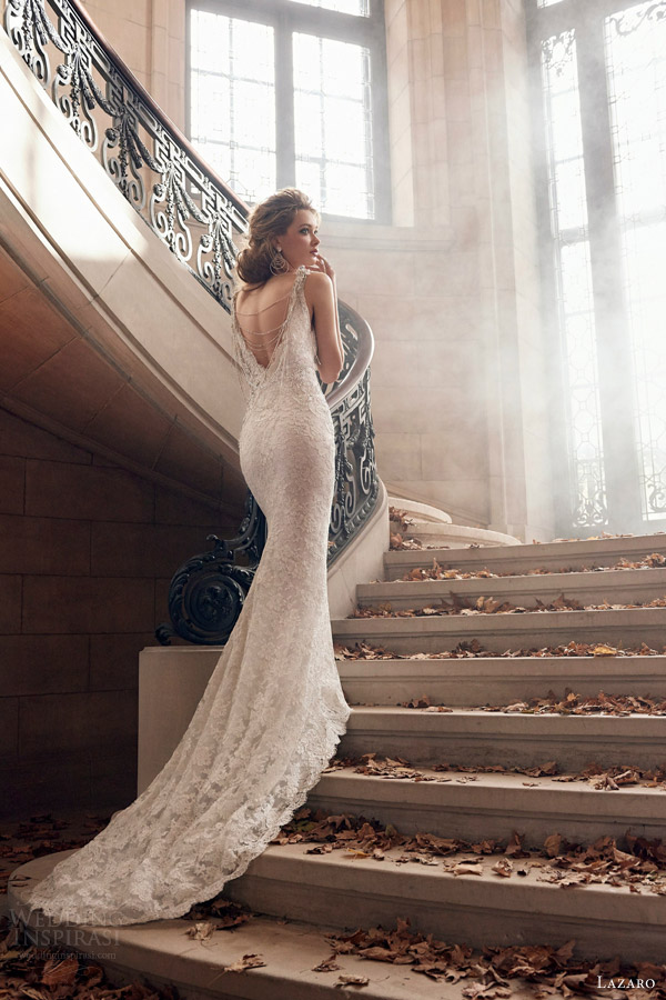 Lazaro Bridal 2015春婚纱礼服系列