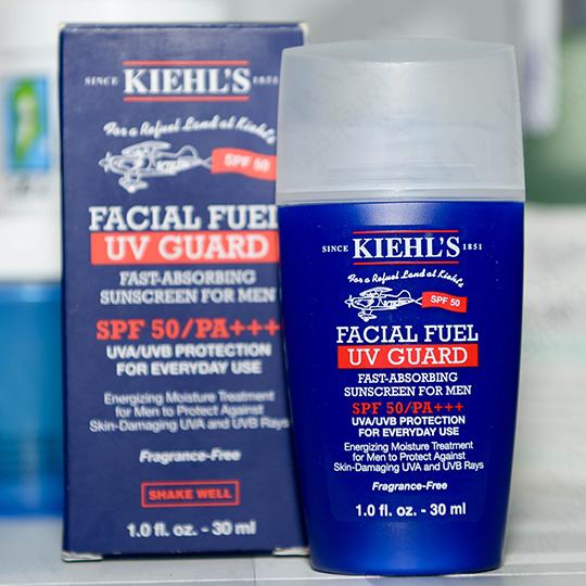 Kiehl's 科颜氏 男士清爽防晒乳SPF50 PA+++30ml 抗水抗汗防晒霜