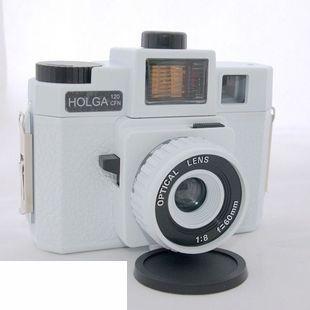 LOMO HOLGA 120GCFN 120 GCFN 玻璃镜头 四色彩闪 白色特别版