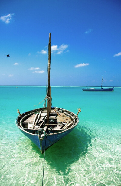 平静的水面上/木里，马尔代夫 Tranquil waters / Muli, Maldives