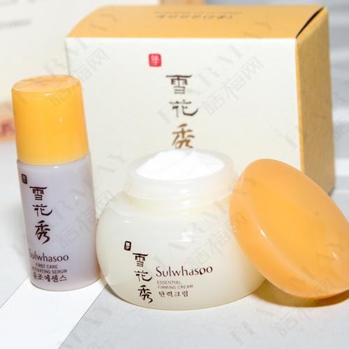 SULWHASOO 雪花秀 滋阴弹力面霜+肌底润燥精华旅行套装 韩国