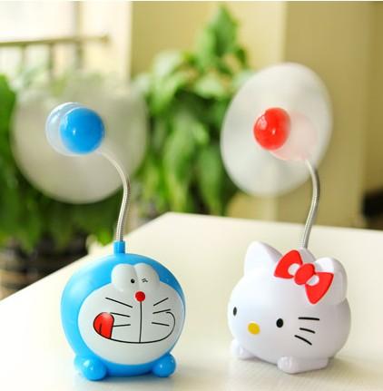 可爱卡通便携小风扇办公室学生宿舍创意usb可充电小型电风扇