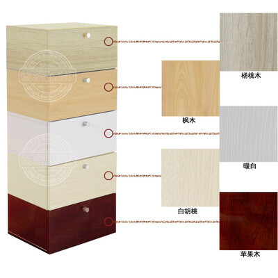 特价木制抽屉式收纳斗柜|简约时尚木质单层带锁储物抽屉柜|储物柜