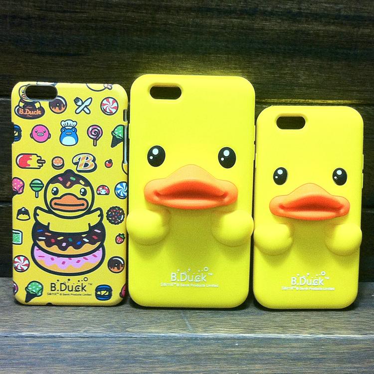 Semk香港b.duck 小黄鸭 iphone66plus手机套 手机壳 bduck