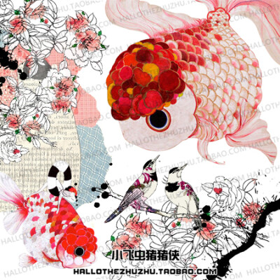 复古中国风 电脑/手机/安卓/苹果120张png和风日系免抠贴图素材 淘宝链接：http://item.taobao.com/item.htm?id=43970718851【手绘 插画 卡通 photshop 美图秀秀素材 png格式素材 表情 设计 】