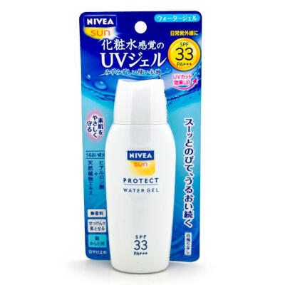 日本@COSME推荐 花王NIVEA 防晒啫喱 spf33 80g