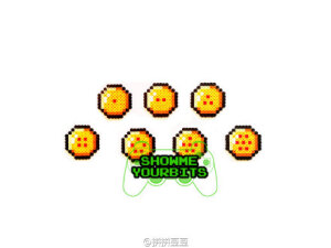 集齐七龙珠召唤神龙！ 猛戳查看高清大图！#拼拼豆豆#