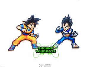 集齐七龙珠召唤神龙！ 猛戳查看高清大图！#拼拼豆豆#