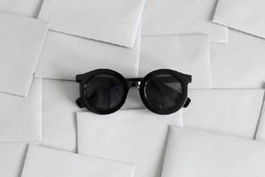 STB2015 简单可爱圆形炫彩反光镜片墨镜太阳眼镜