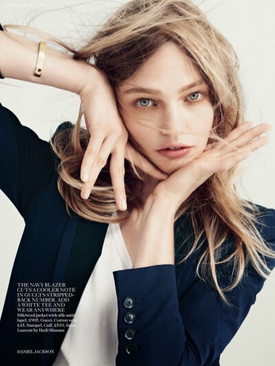 Sasha Pivovarova 简约青春的时尚摄影欣赏 黑白摄影 硬照 服装设计 时尚摄影 安静 女生 人像摄影