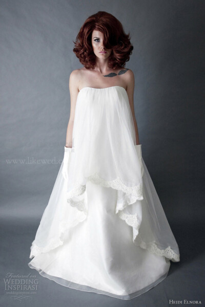 Heidi Elnora Spring 2013 Wedding Dresses