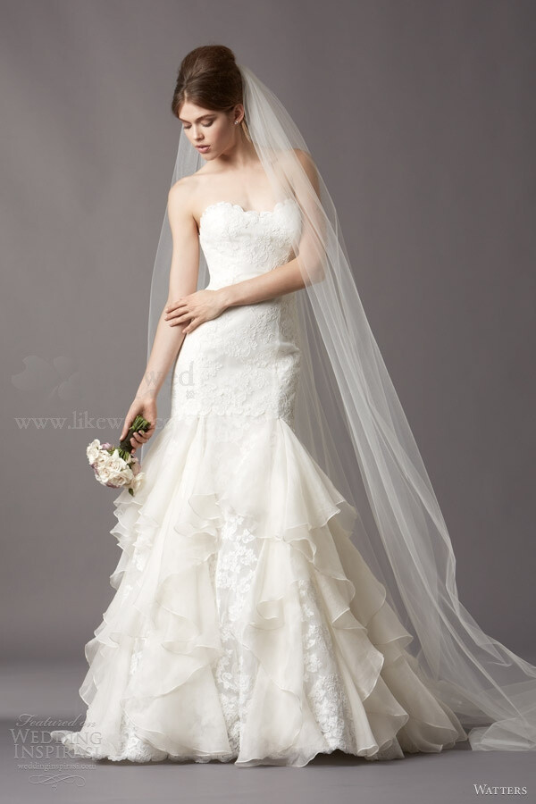 Watters Brides Fall 2013 Wedding Dresses(一)