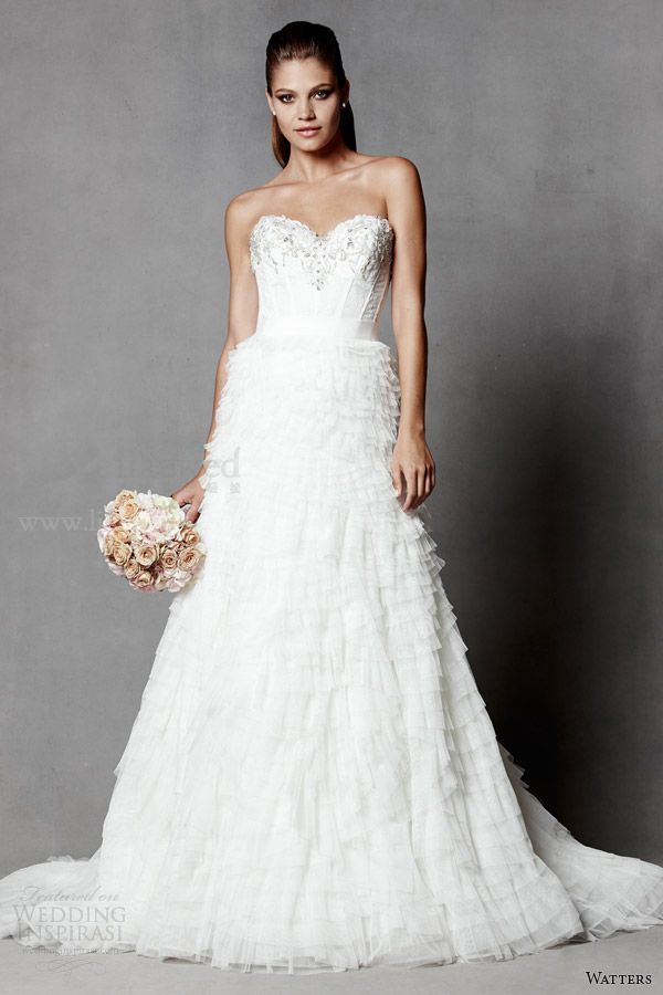 Watters Brides Spring 2014 Wedding Dresses