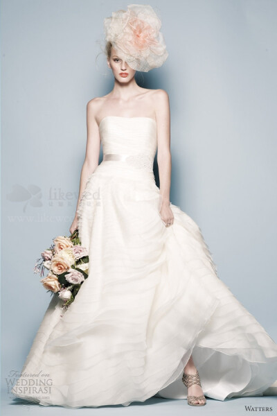 Watters Spring 2013 wedding dresses