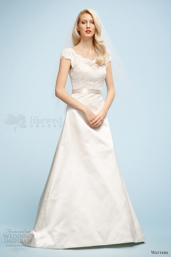 Watters Spring 2013 wedding dresses