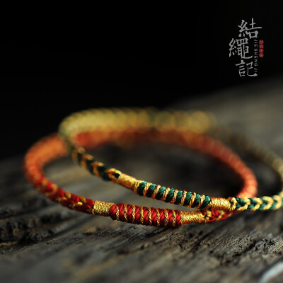 结绳记 八股平安如意结红绳