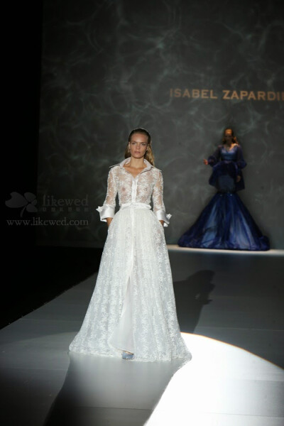 巴塞罗那婚纱周--Isabel Zapardiez Parade 2015 Pasarela Gaudí Brides