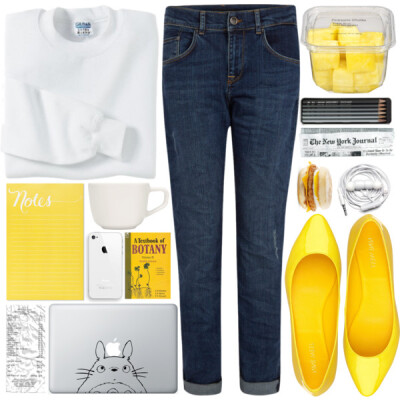 A fashion look from March 2014 featuring low rise jeans, Nine West and iittala. Browse and shop related looks.