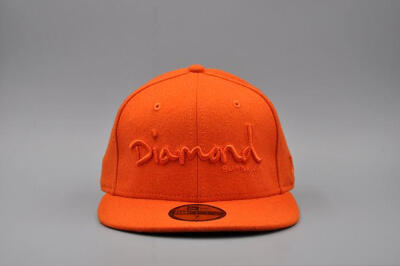 Diamond Supply Co. x NE OG SCRIPT 1998 全封款 橙