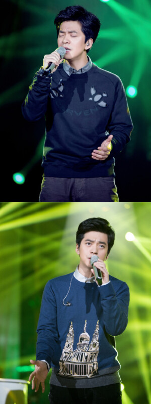 彩排照远比正式演出的照片更加吸引我，可能是我偏爱T恤和毛衣吧，相比起西装来更能戳中我的心。害得我小心脏扑通扑通的乱跳个不停 #歌手李健##歌手李健最体面听友团#  [ 号外号外！今晚十点芒果卫视我是歌手总决赛重播了啊，还能在电视里看到my健真是好开森 ]