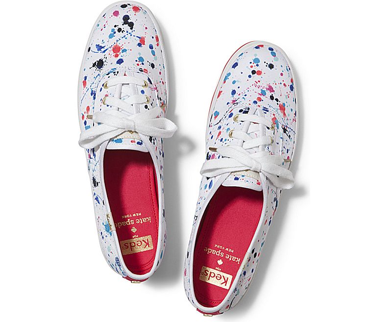 Keds X Kate Spade 彩绘涂鸦款