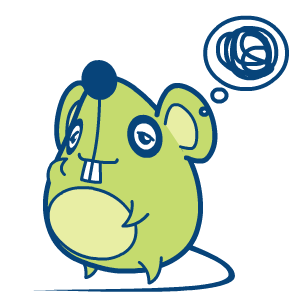 查看《绿豆鼠——翔通动漫原创表情》原图，原图尺寸：300x300