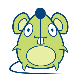 查看《绿豆鼠——翔通动漫原创表情》原图，原图尺寸：300x300