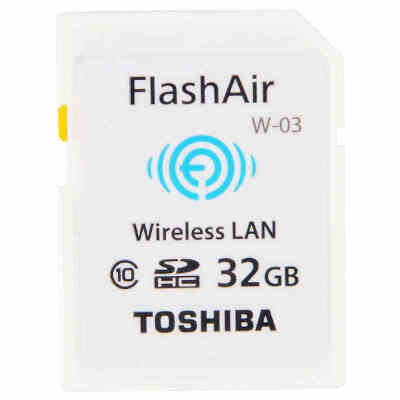 买一送二 东芝FlashAir WIFI SD内存卡 32G 自拍神器相机卡