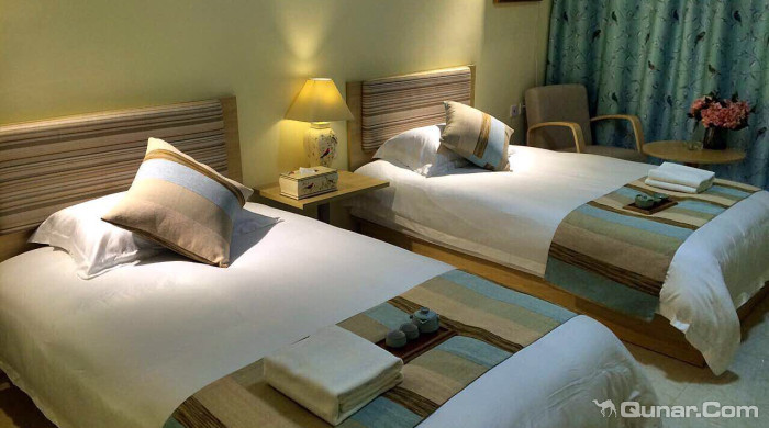 去呼呼西双版纳二一优家度假酒店万达店标准双床房