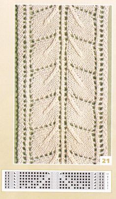 nice beautiful knitting stitch pattern lace aran красивые узоры на спицах click to large