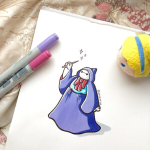 Baymax as the Fairy Godmother