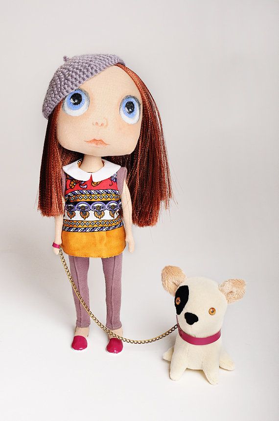 Castom doll - collectible dolls- Doll -Blythe inspired doll - doll Jointed - doll 11.4 inches /29cm