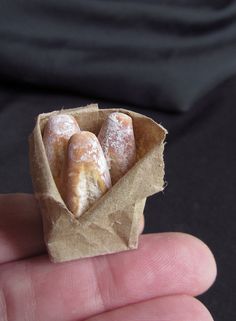 Tiny bag of bread