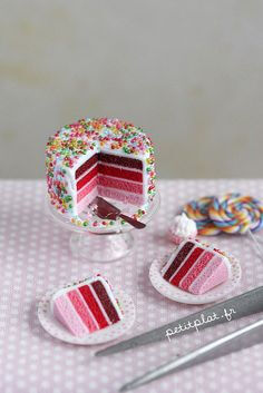 Miniature Cake - Shades of Pink | Flickr - Photo Sharing!