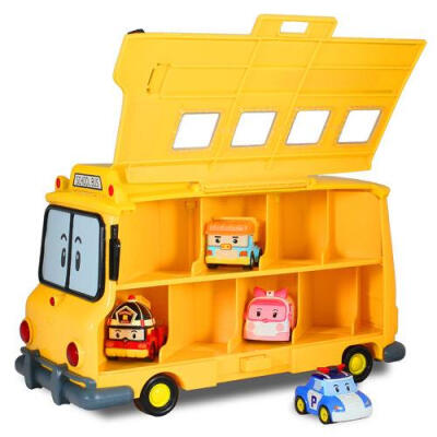 ROBOCAR POLI 波力校车造型收纳盒