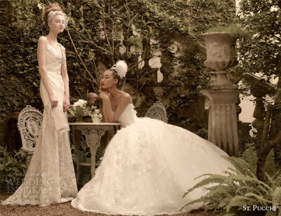 st pucchi wedding dresses 2015 bridal carrie jolie婚纱 礼服 裙子 时尚 摄影