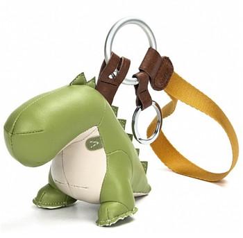 现货loomoo台湾zuny皮质动物玩偶礼物包包挂件钥匙扣恐龙Bobo