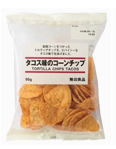 现货 日本进口零食 MUJI无印良品 香辣味玉米薯片 非油炸 95g