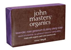 现货 John Masters Organics 薰衣草玫瑰天竺葵依兰皂