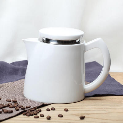 时尚欧式 咖啡壶S15 随想出品 不锈钢超细滤网 陶瓷咖啡壶家用