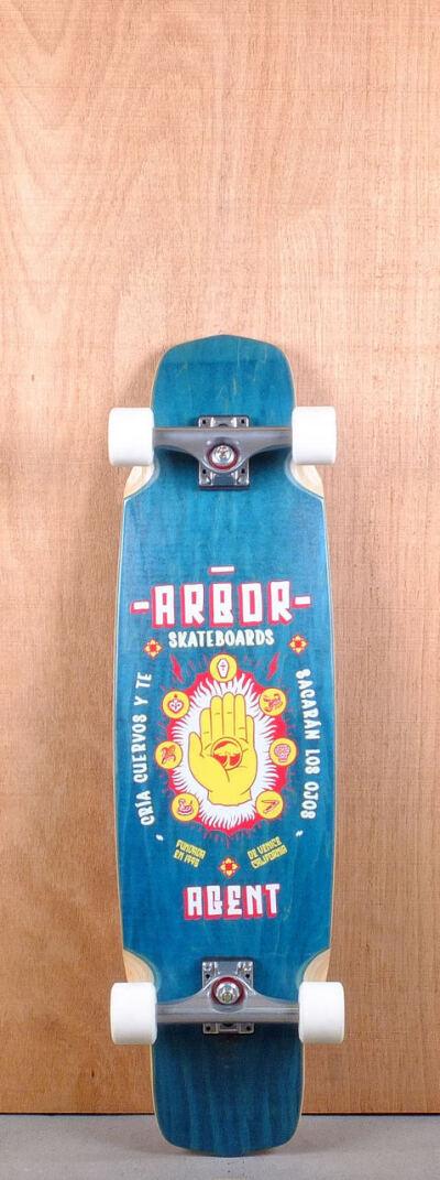 Arbor 35&amp;quot; Agent Longboard Complete Bottom