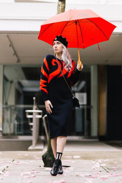 花样雨伞能帮助你改变雨天心情哦！